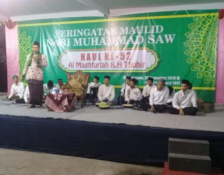 Pengajian Maulid Nabi Muhammad SAW dan Haul Ke 52 Al Maghfurlah KH. Tohir